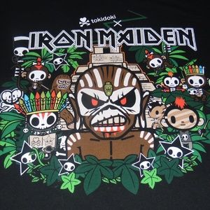 Iron Maiden x TokiDoki Book Of Souls Album Cover T